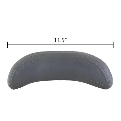 Hot tubs, spas replacement parts for sale – Pillow Neck Blaster - Small - Charcoal - 1997,1998-2001, Dimensions - 11.5" x 4", Pin to Pin - 4.5" 