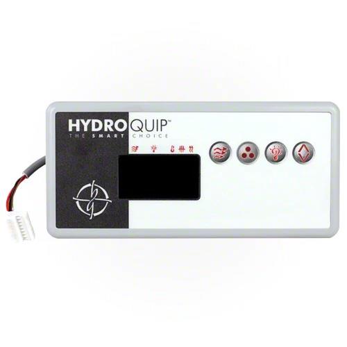 Quick Spa Parts - Hot Tub ECO-8 Hydro Quip Top-side Control With 10" Cord 34-0198A