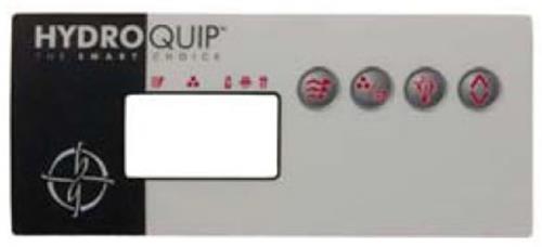 Quick Spa Parts - Hot Tub ECO-8 Hydro Quip Top-side Control Overlay Only