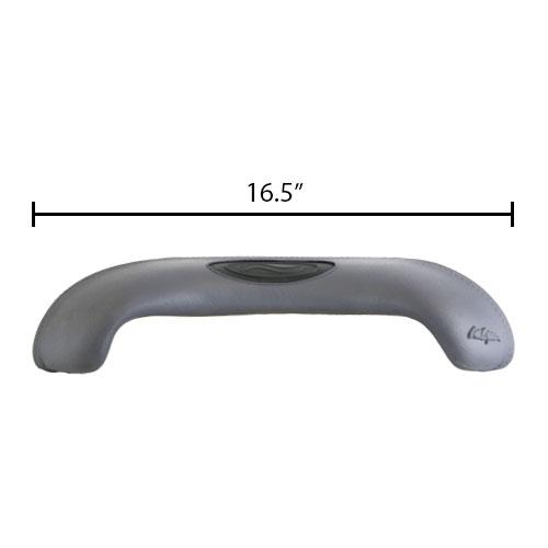 Quick Spa Parts - Hot Tub Pillow Neck Jet / Blaster - Two Tone - Dimensions - 16.5" x 6", Pin to Pin - 9"