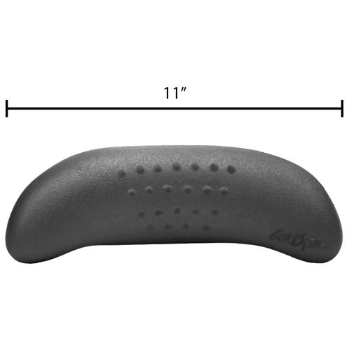 Quick Spa Parts - Hot Tub Neck Blaster Infinity Pillow - 2006 - Dimensions - 11" x 3.5",  Pin to Pin - 8.5"