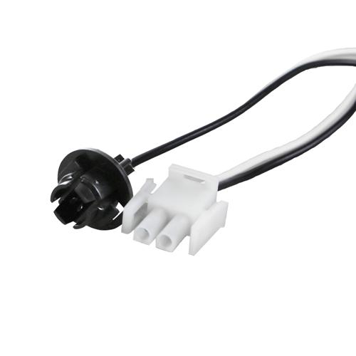 Quick Spa Parts - Hot Tub Light Bulb Socket\Plug\Clear Lens, with 6