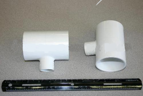 Quick Spa Parts - Hot Tub Tee Reducer - 2" x 2" x 3/4"