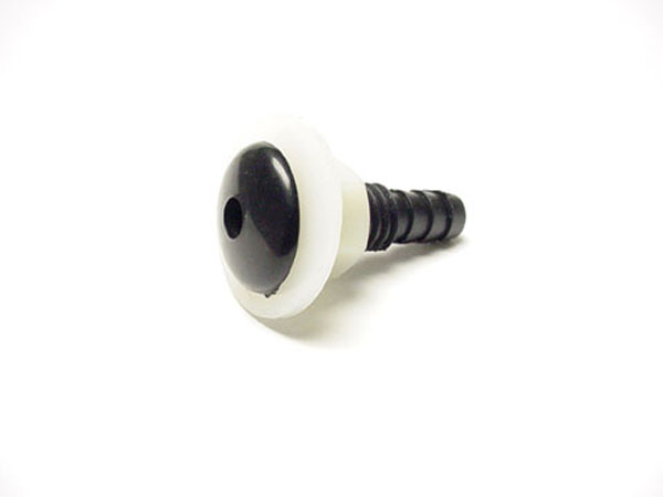 Quick Spa Parts - Hot Tub Air Bottom Injector (C-08/4) - Black