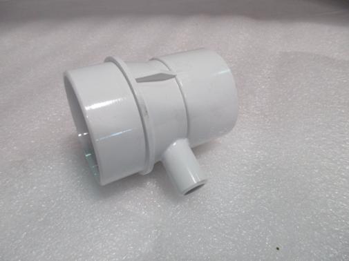 Quick Spa Parts - Hot Tub 2" Straight Suction Body - White (2.5"Spg x 2" Soc)