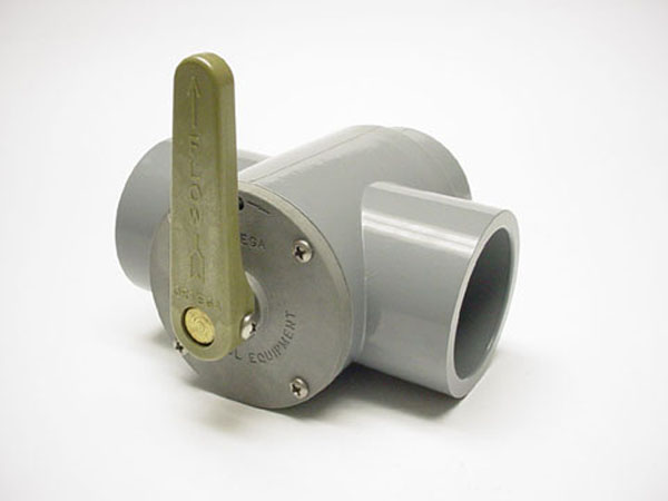 Quick Spa Parts - Hot Tub VALVE 3 WAY 1 1/2"