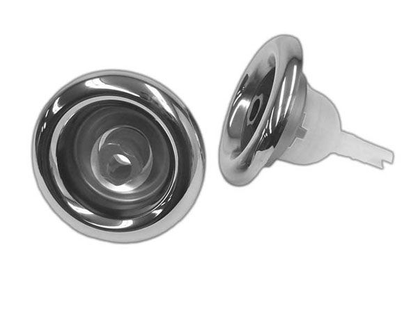 Quick Spa Parts - Hot Tub SJP 5", Stainless Steel Escutcheon, Power Storm Jet, Cyclone - 2005