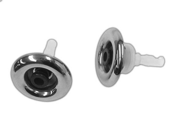 Quick Spa Parts - Hot Tub MSRP 3", Storm Jet Stainless Steel Escutcheon, Micro Swirl - 2005