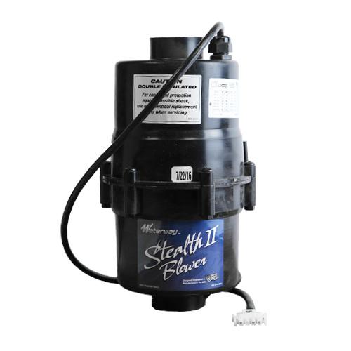 Quick Spa Parts - Hot Tub Blower with Cord Complete 1.0HP 220v, 3 Ft. 4 Pin-Amp