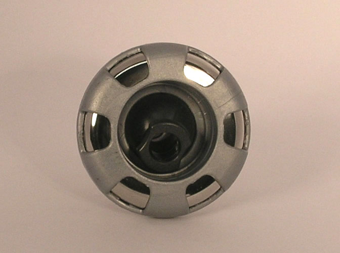 Quick Spa Parts - Hot Tub Jet Insert - Stainless 4" Psd -. Polystorm Directional, 6 Spoke