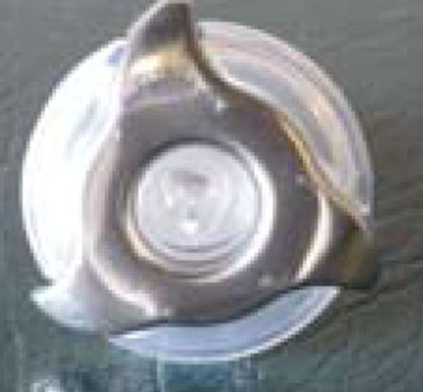 Quick Spa Parts - Hot Tub Jet Insert - Stainless 2" Clear, Euro #282030W-Cl