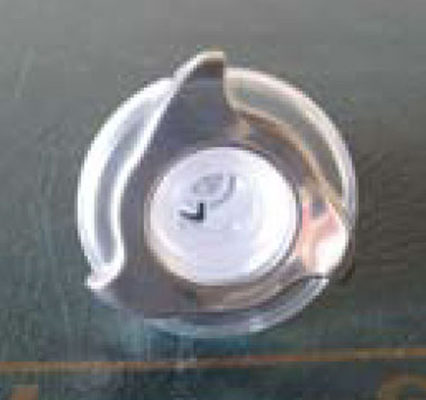 Quick Spa Parts - Hot Tub Jet Insert - Stainless 3.5" Clear Stainless Steel Maxi Flow Pulsator 