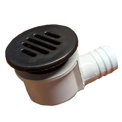 Quick Spa Parts - Hot Tub Low Profile Drain 3/4"B - Black - 2013