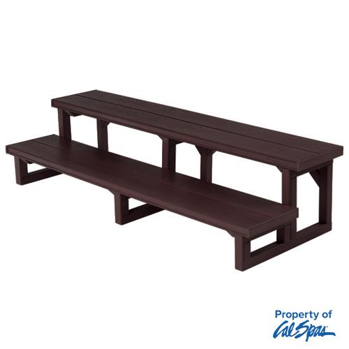 Quick Spa Parts - Hot Tub 2 Tier Step 60" Smoke