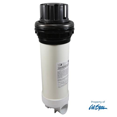 Quick Spa Parts - Hot Tub Teleweir Filter Assembly (No Cartridge, Gasket Sold Separate) 50 Sq Ft 2" Ckv 6Sclp - Black