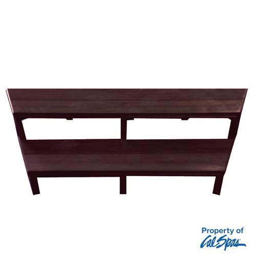 Quick Spa Parts - Hot Tub Step Angled Front 60" - Preferred - Smoke