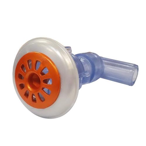 Quick Spa Parts - Hot Tub JET AIR X ASSY - Orange Polynetic Nozzle (F), Wall Fitting & White flange glued together, AirXjet Body