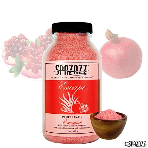 Quick Spa Parts - Hot Tub Pomegranate - Escape Crystals  (22 Oz)