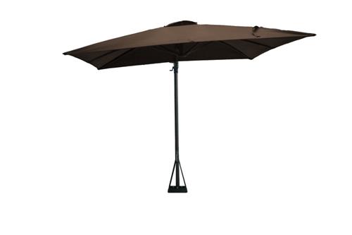 Quick Spa Parts - Hot Tub  Umbrella: Weathershield Square Dark Brown