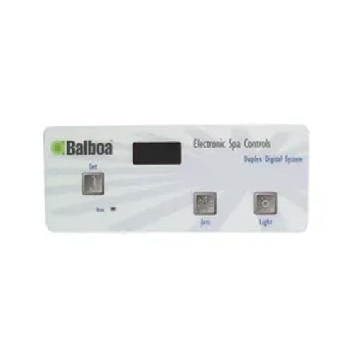 Hot tubs, spas replacement parts for sale – 3 BUTTON BALBOA VL404 KEYPAD OVERLAY 10352