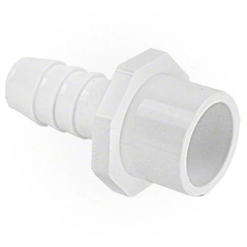 Quick Spa Parts - Hot Tub BARB ADAPTER 1"SPG/3/4"S X 3/4"RIB BARB