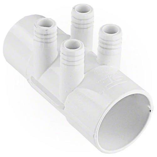 Quick Spa Parts - Hot Tub SP MANIFOLD, 2"S X 2"SPG. (4) PORT 3/4" RB