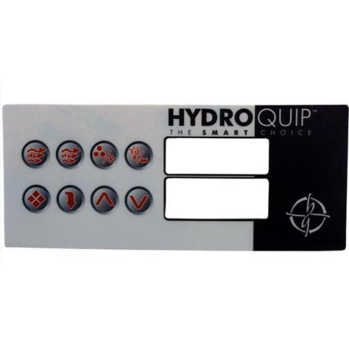 Quick Spa Parts – Hot Tub 8 BUTTON HYDRO-QUIP HT2 SERIES KEYPAD OVERLAY 80-0211 8-Button, HT2, For 34-0190