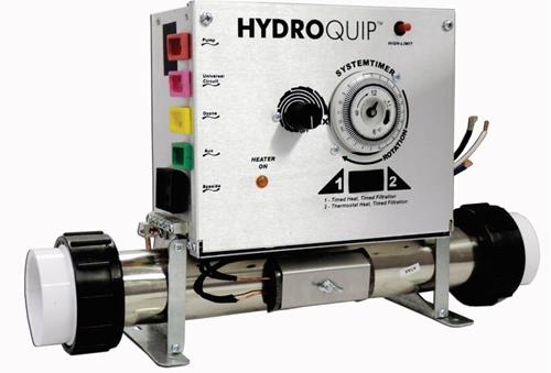 Quick Spa Parts - Hot Tub Hydro Quip CS7000T-U Pneumatic Control Box With Timer And Heater