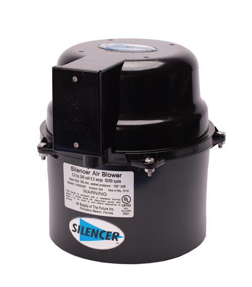 Quick Spa Parts - Hot Tub SILENCER BLOWER MOTOR 1.0HP 240V 2.6 AMPS