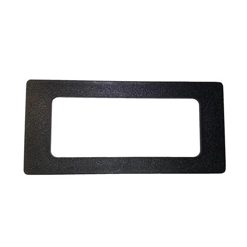 Quick Spa Parts - Hot Tub Spaside Adapter Plate, Ht, Rev 2 Black, Outside 8”x 4”, Inside Cut Out 6.4” W x 2.6”H
