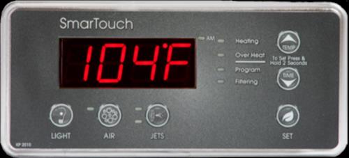 Quick Spa Parts - Hot Tub SmarTouch 6-button rectangular keypad