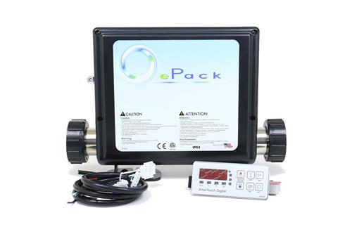 Quick Spa Parts - Hot Tub ePack 2-speed, 2 pump, 4KW heater, 120/240v control box