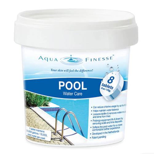 Quick Spa Parts - Hot Tub AquaFinesse Pool Tablets Starter Pail - 8 Tabs