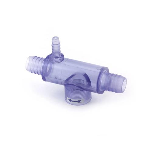 Quick Spa Parts - Hot Tub HARWIL FLOW SWITCH TEE TEE6 - 3/4"MPT, (2) 3/4"Barbs x (1) 3/8" Barb, Clear