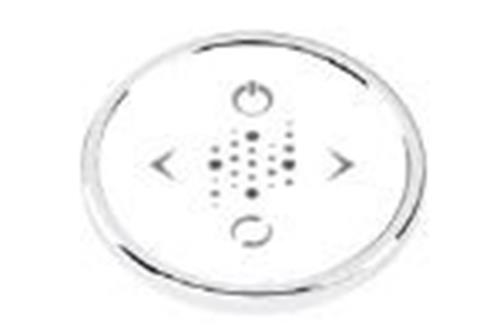 Quick Spa Parts - Hot Tub KEYPAD - CLASSIC LED - ROUND FRAME SHAPE - VARIABLE BLOWER CONFIGURATION - 4 BUTTONS